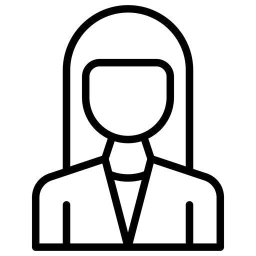 Client Female Icon | Public Relations Agency