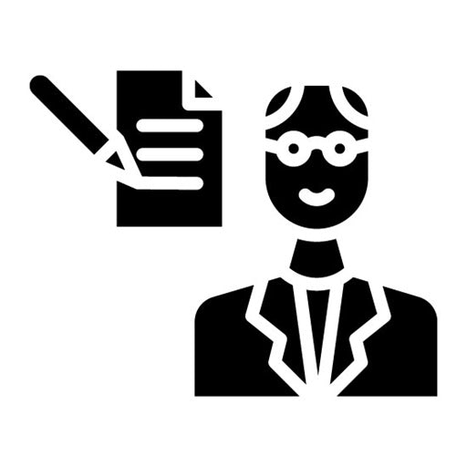 Speech Writer Glyph Icon