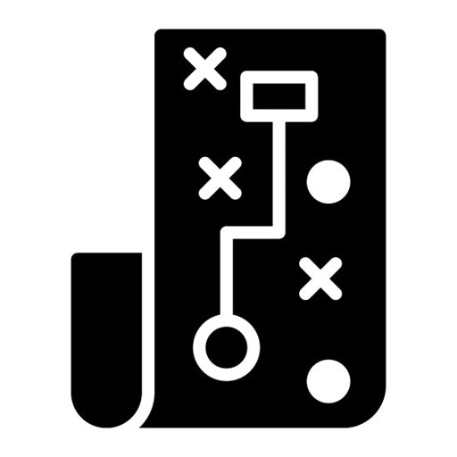 Strategy Glyph Icon | Public Relations Agency