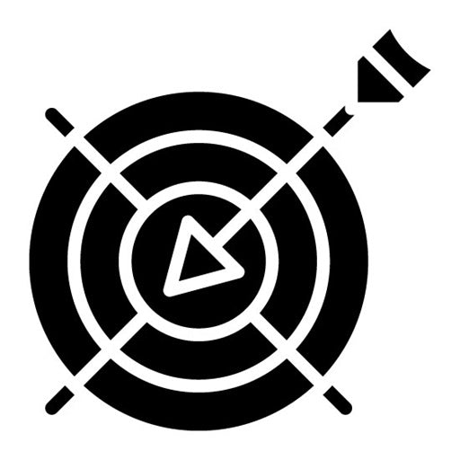 Target Glyph Icon | Public Relations Agency