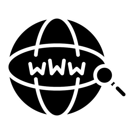 WWW Glyph Icon | Public Relations Agency
