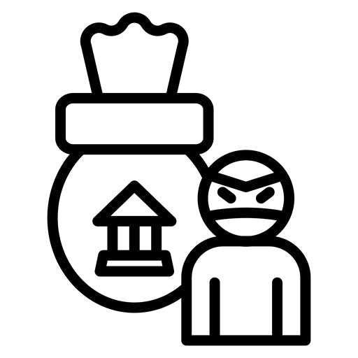 Bank Robbery Icon