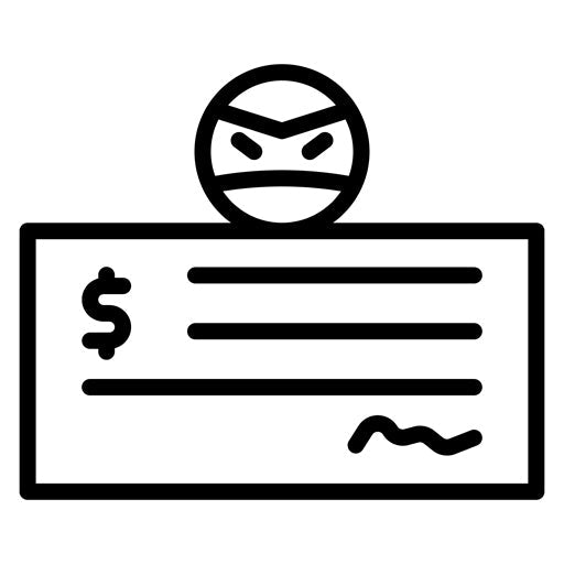 Cheque Fraud Icon
