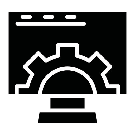 System Requirements Glyph Icon
