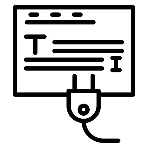 Text Editor Plugins Icon