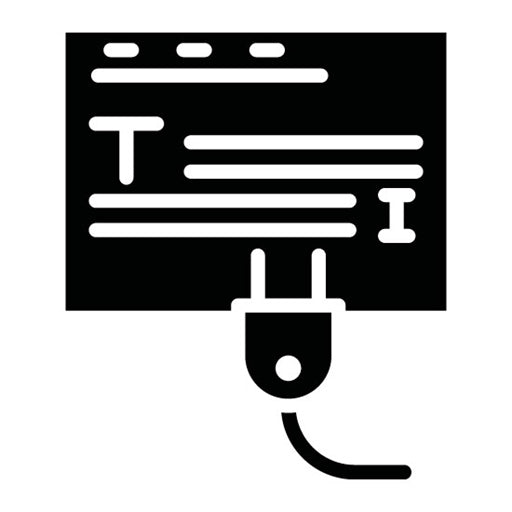 Text Editor Plugins Glyph Icon