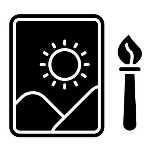 Art Therapy Glyph Icon