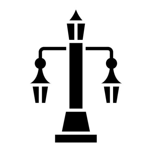 Street Light Glyph Icon