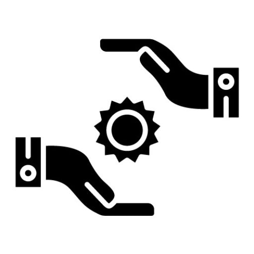 Energy Therapy Glyph Icon