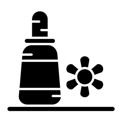Essential Oils Glyph Icon
