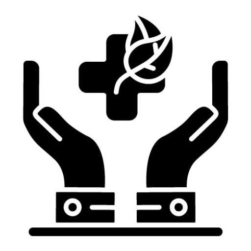 Healing Touch Glyph Icon