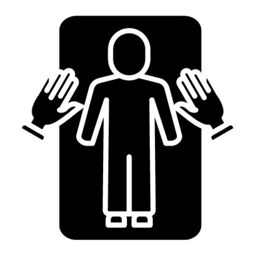 Massage Glyph Icon