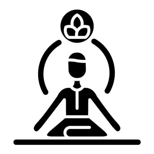 Relaxation Glyph Icon