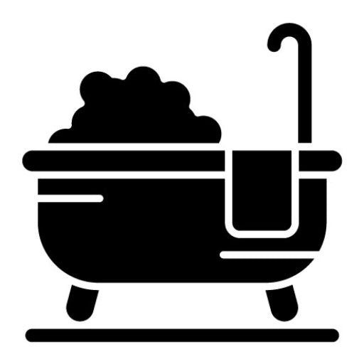 Thermal Bath Glyph Icon