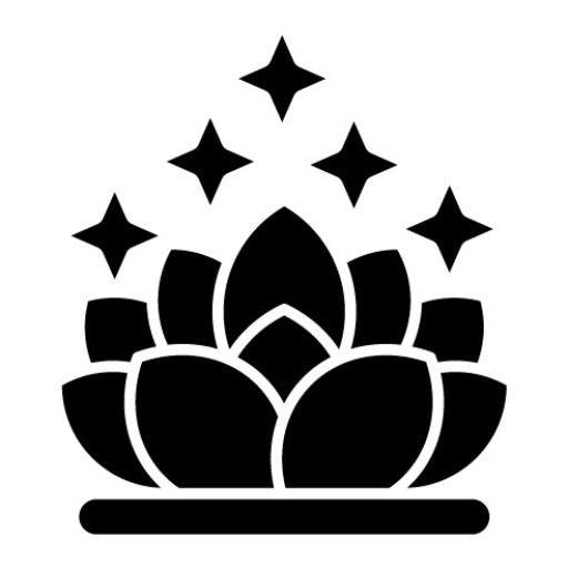 Yoga Glyph Icon