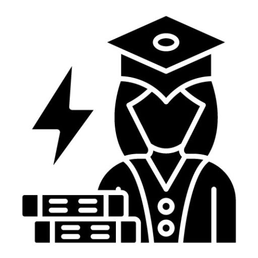 Study Load Glyph Icon
