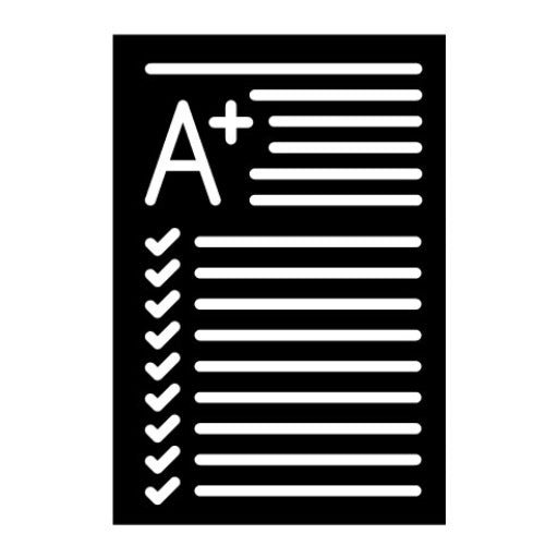 Grade Glyph Icon | University