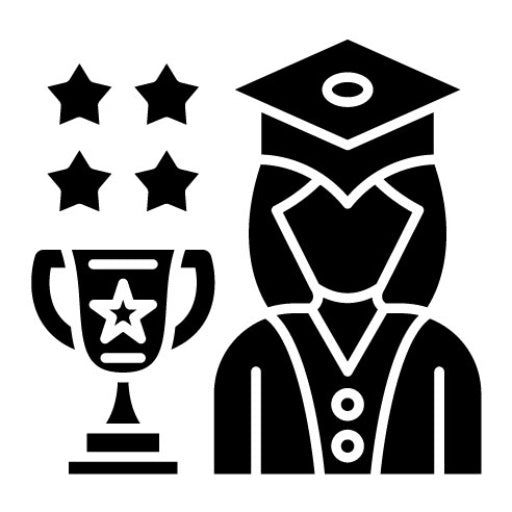 Honors Student Glyph Icon