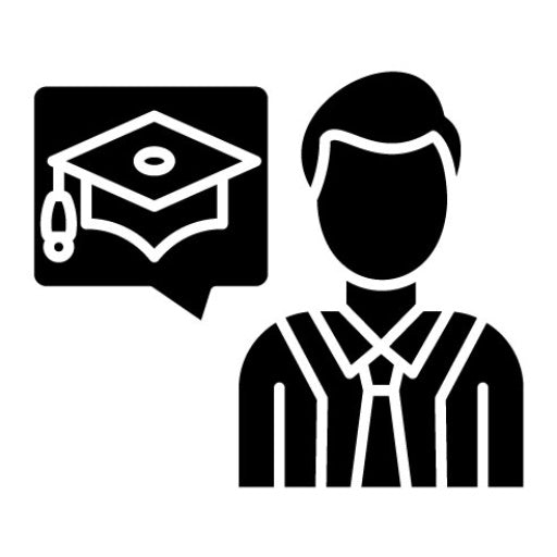 Academic Advisor Glyph Icon