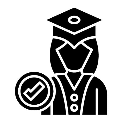 Attendance Glyph Icon | University