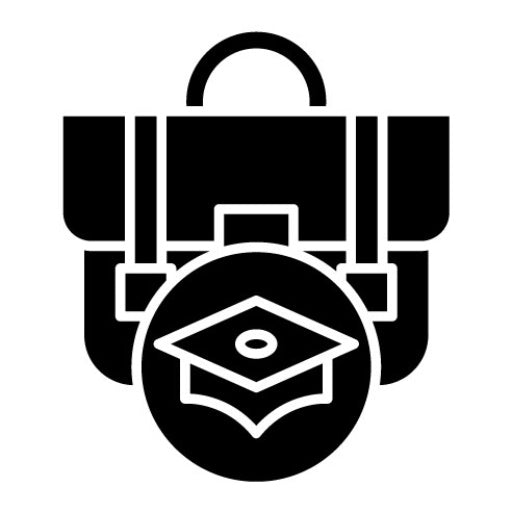 Career Glyph Icon | University
