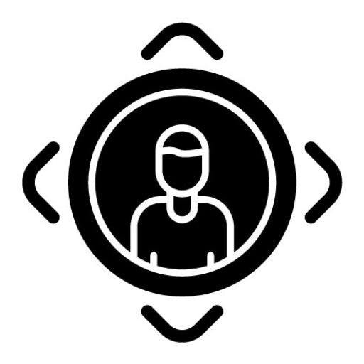 Audience Targeting Glyph Icon