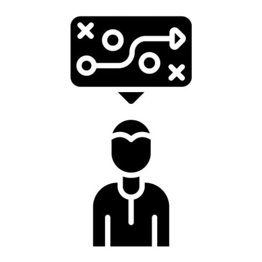 Strategic Communications Glyph Icon