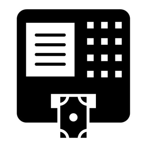 ATM Glyph Icon