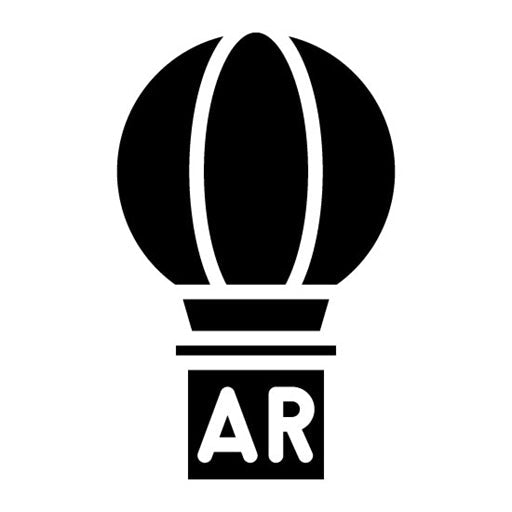 Ar Adventure Glyph Icon