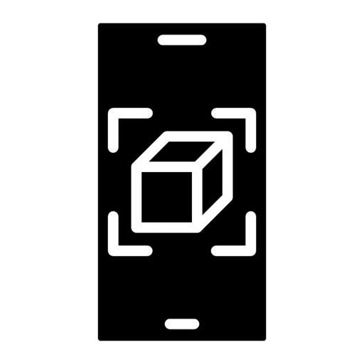 Ar App Glyph Icon