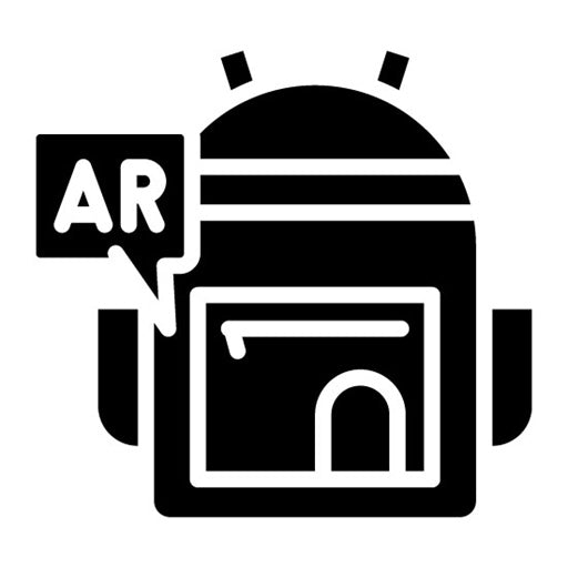 Ar Backpack Glyph Icon