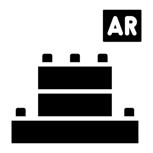 Ar Building Blocks Glyph Icon