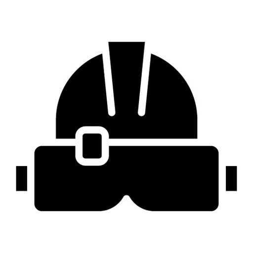 Ar Helmet Glyph Icon