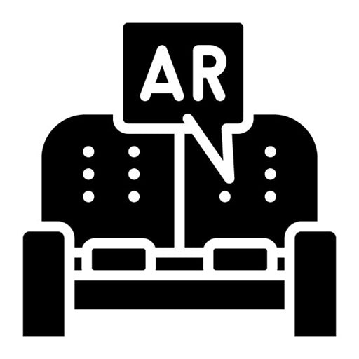 Ar House Decoration Glyph Icon