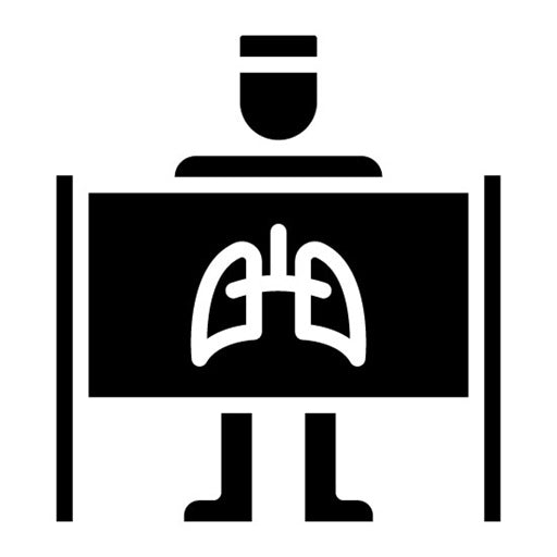 Virtual X Ray Glyph Icon