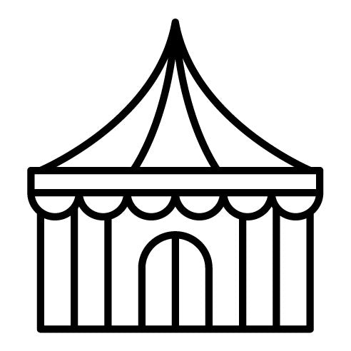 Circus Tent Icon