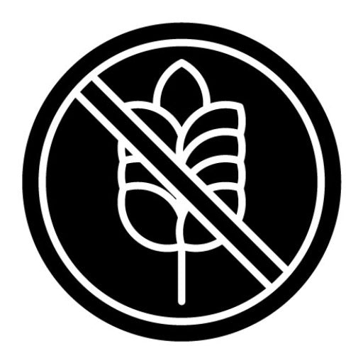Gluten Free Food Glyph Icon