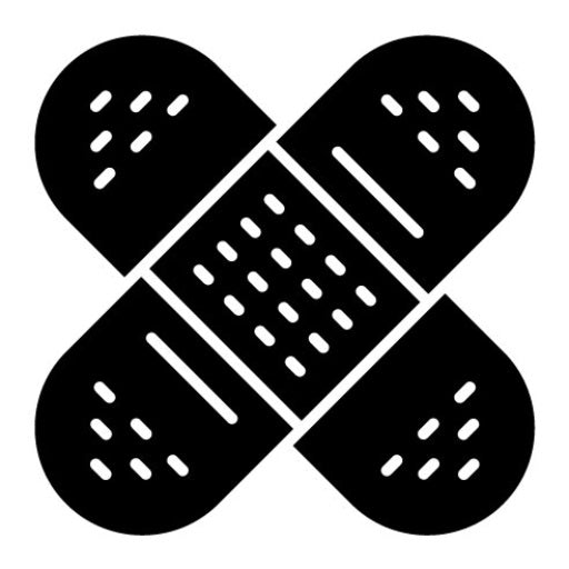 Wound Care Products Glyph Icon
