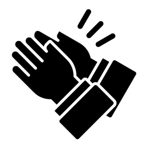 Applaud Glyph Icon