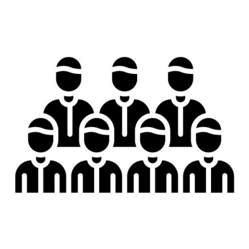 Audience Glyph Icon | Circus