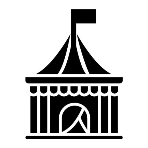 Big Top Glyph Icon