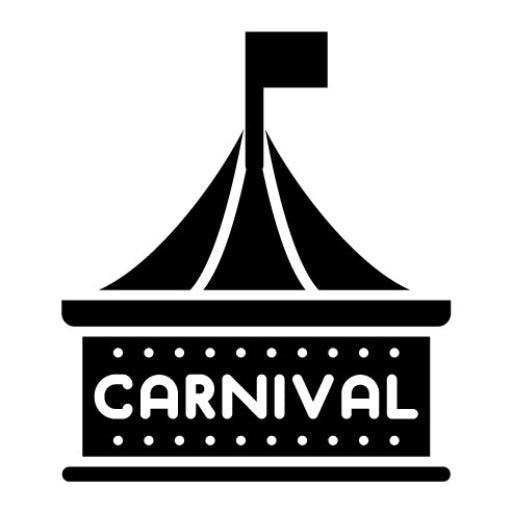 Carnival Glyph Icon