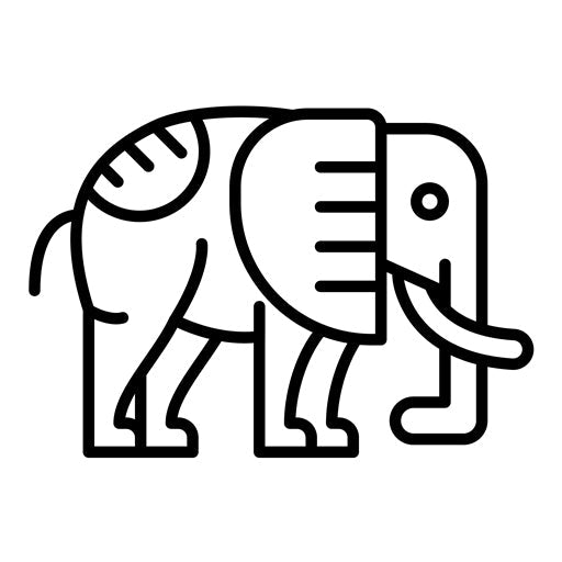 Circus Elephant Icon
