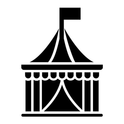 Circus Glyph Icon