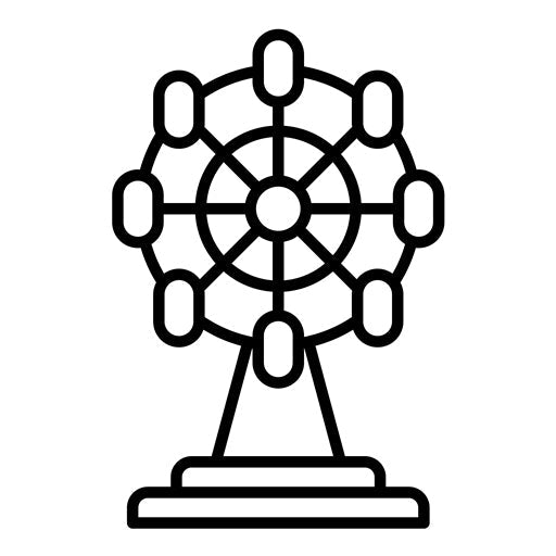 Ferris Wheel Icon | Circus