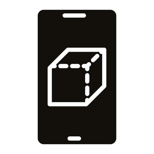 Augmented Reality Glyph Icon | New Media