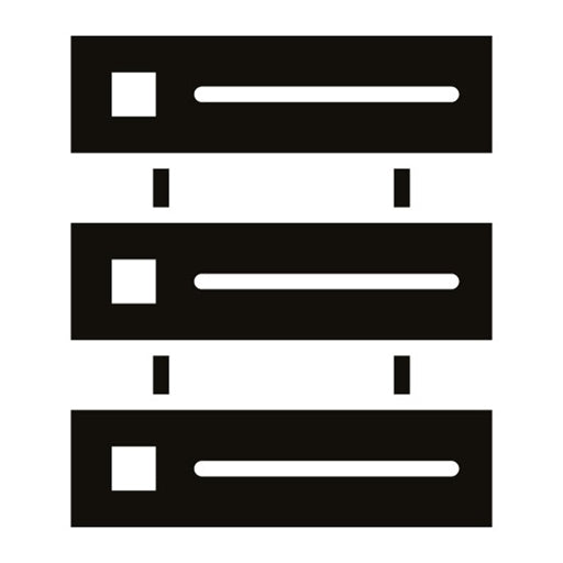 Data Glyph Icon | New Media