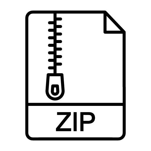 Zip File Icon