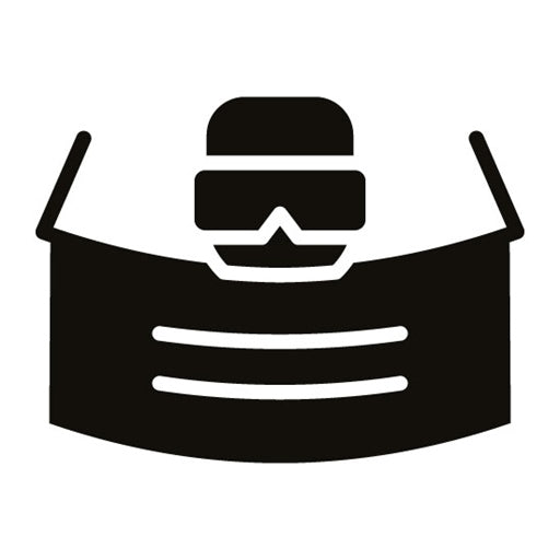 Virtual Tour Glyph Icon