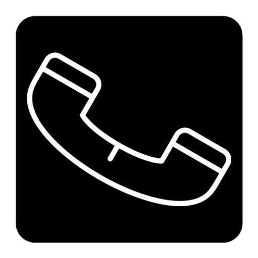 Call Button Glyph Icon